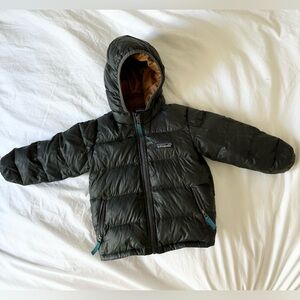 Patagonia hi loft down coat. 12-18m.
